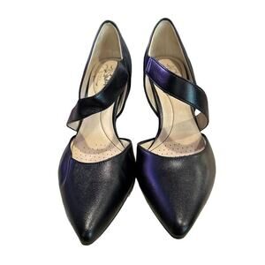 Life stride Women's Suki Black Stiletto Pumps Size 7.5M‎ Formal Shoes